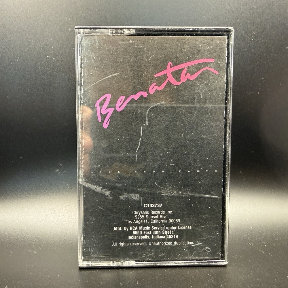 Pat Benatar - Live From Earth (Cassette Tape, Chrysalis Records, 1983)
